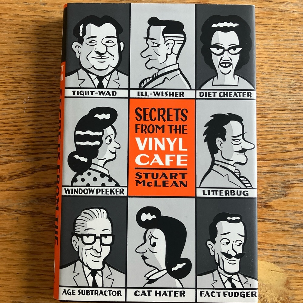Secrets From The Vinyl Cafe by Stuart McLean Hardcover book